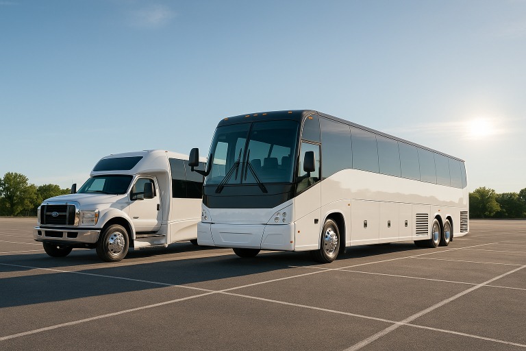Charter Bus in Farmington Hills